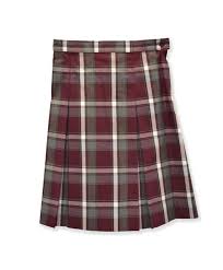 Skirt Junior Plaid Regular